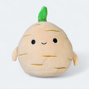 Squishmallows Jyri the Ginseng Root 5" Stuffed Plush Foodie Chef